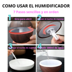 Humidificador y difusor de aromaterapia