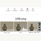 Humidificador y difusor de aromaterapia